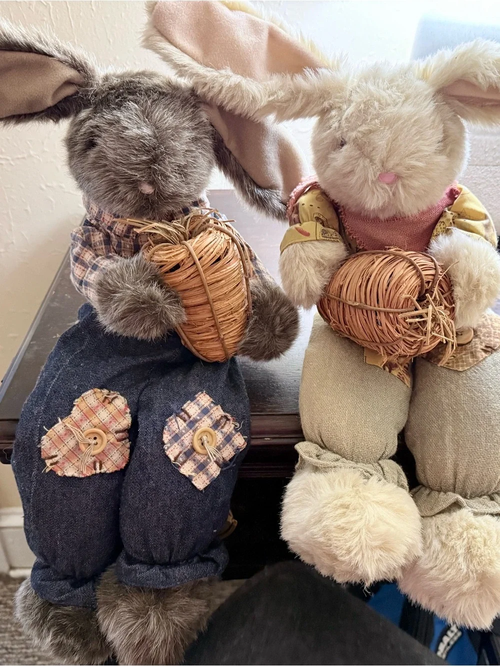 Vintage Bunny Shelf Sitters